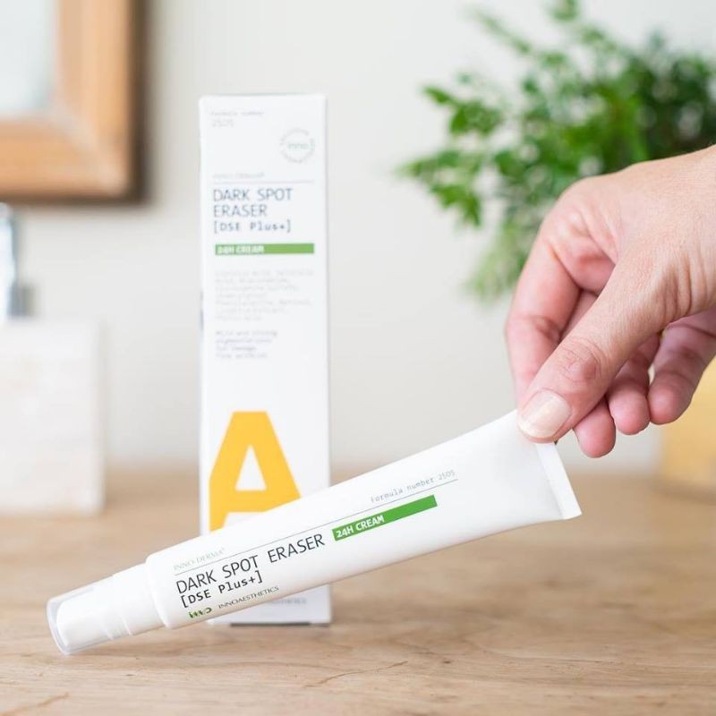 Imports-cream resolution pigment clearing intensive darkening pigmentation đồi bait, bright white skin innoaesthetics dark spot eraser inno-derma-duocmyphamdran