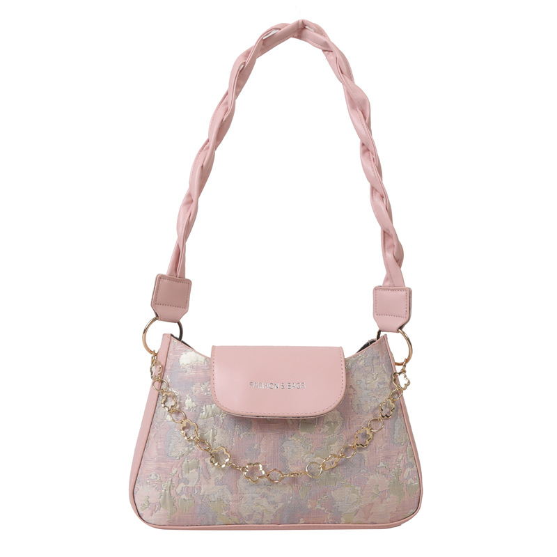 ELACCENT Niche texture bag small satchel Fashion small square bag