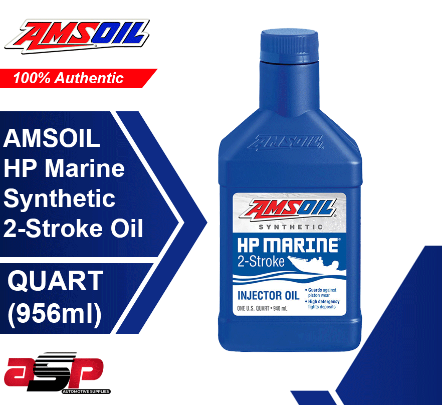 AMSOIL HP Marine 100% Synthetic 2-Stroke Oil Quart | Lazada PH