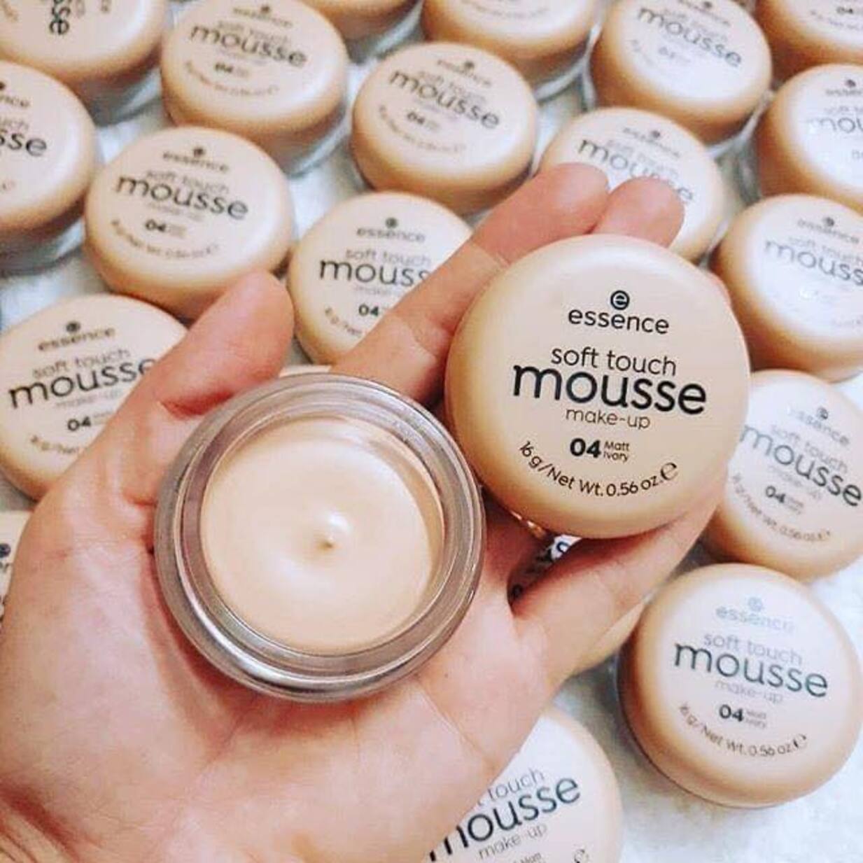 Kem phấn tươi Essence Mousse xách tay Đức