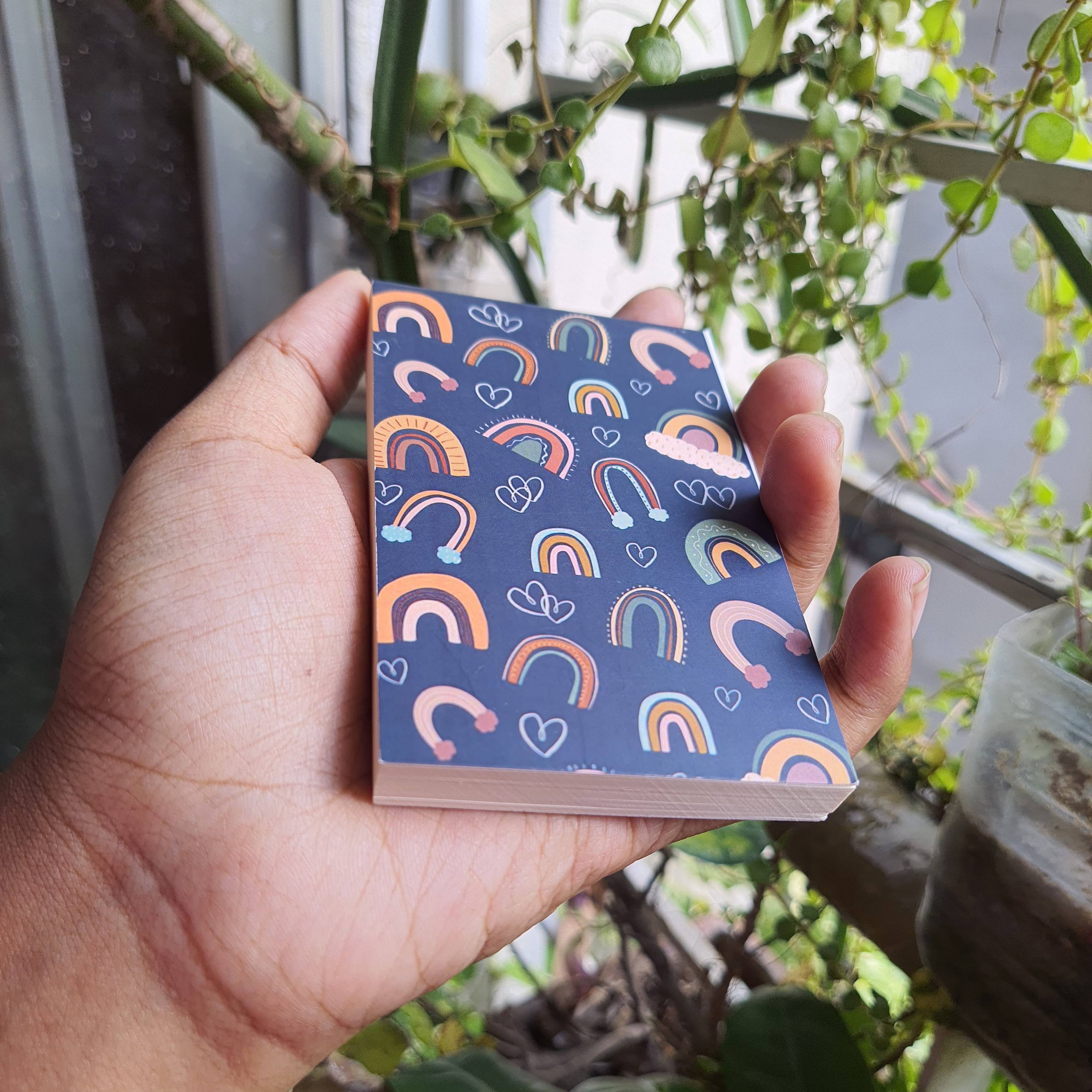 Pocket Notepad | Rainbow | 1 piece | | Daraz.com.bd