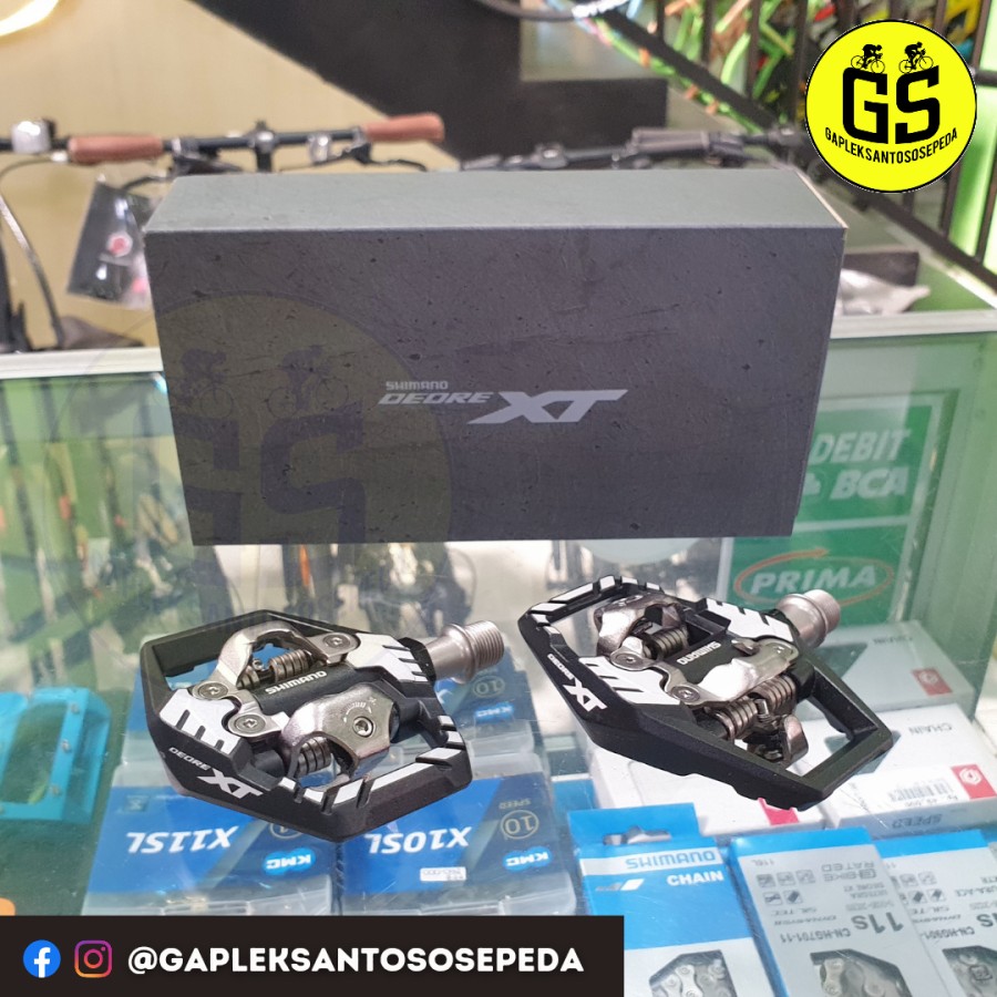 Pedal Cleat Shimano Deore XT M8120 MTB Roadbike Sepeda Lipat PDM8120