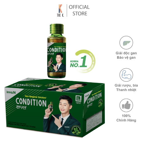 Nước Giải Rượu, Mát Gan Condition 75ml