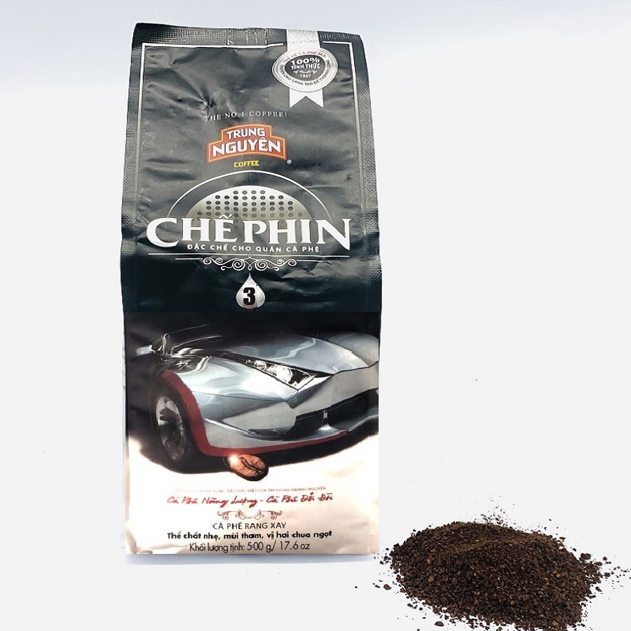 ( 500 Gram) Cà phê Chế phin Số 3 Trung Nguyên( Túi 500gam - Cà phê pha phin)