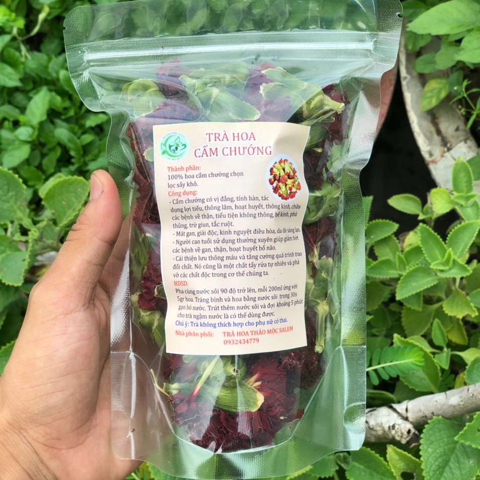 [HCM]Trà hoa cẩm chướng Salem 100g