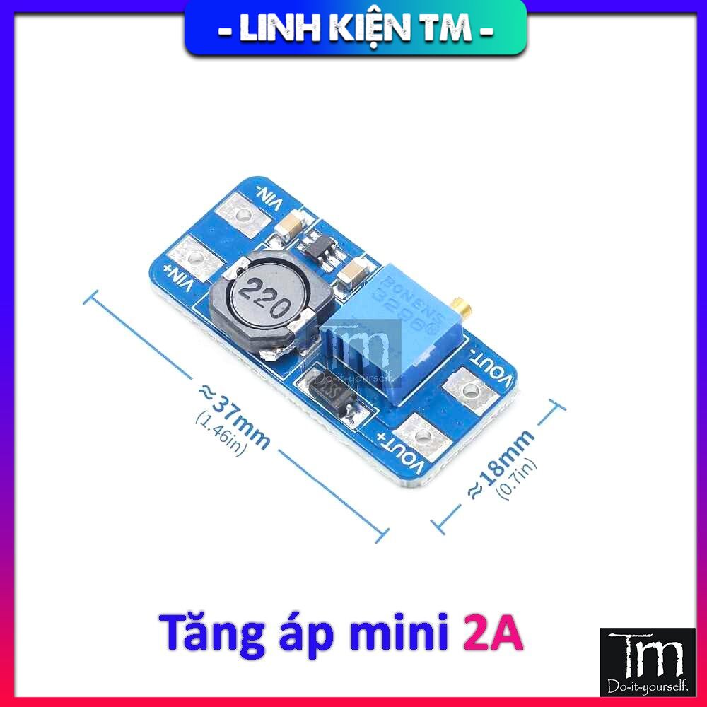 Mạch Tăng Áp Boost MT3608 2A Nhỏ Gọn