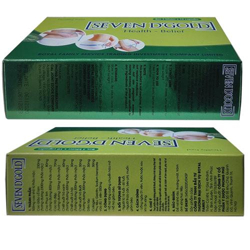 TPBVSK Viên uống giảm cân Seven D'gold