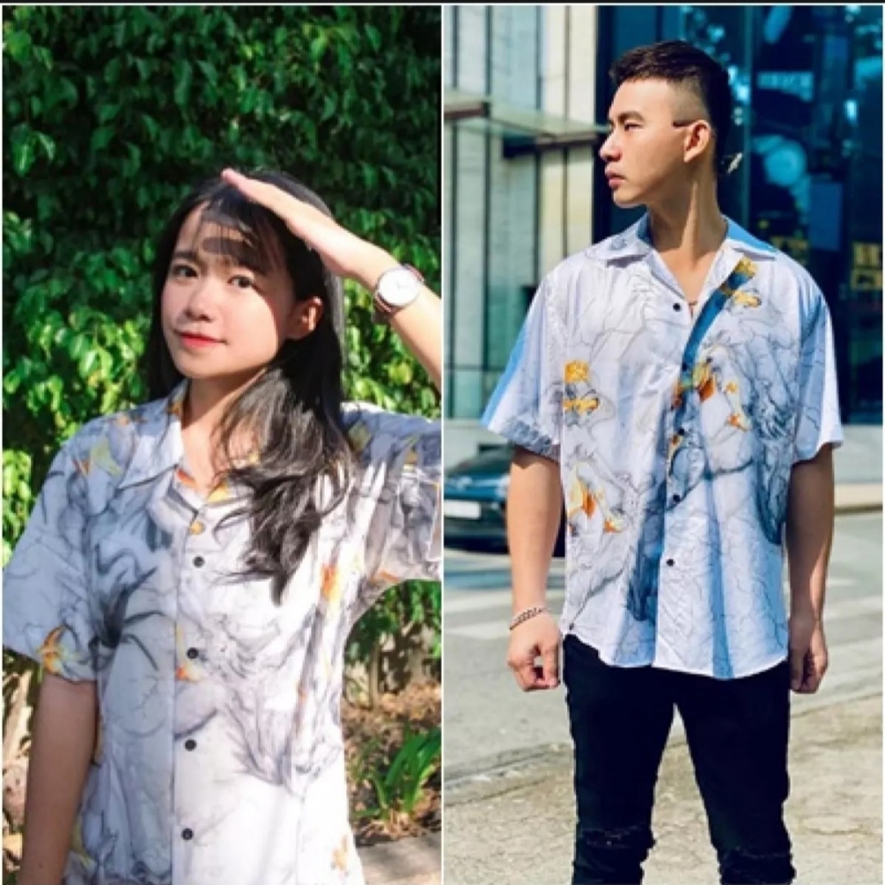 Áo sơ mi mende Angles (nam & nữ)