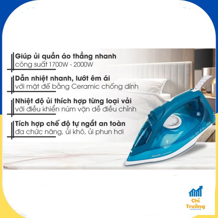 [BÀN ỦI HƠI NƯỚC] Philips GC1756
