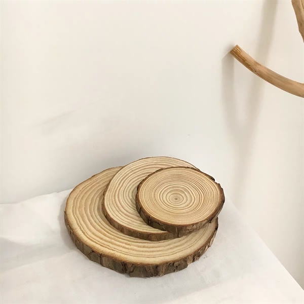 Khoanh gỗ - Phụ kiện chụp ảnh, decor