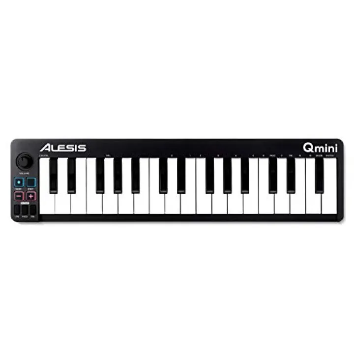 Alesis Qmini - Portable 32 Key USB MIDI Keyboard Controller with Velocity  Sensitive Synth Action Keys and Music Production Software Included | Lazada  Singapore