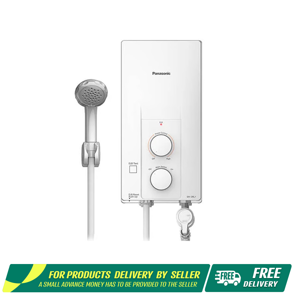 Panasonic DH-3RL1 Instant Water Heater | Electric Home Shower