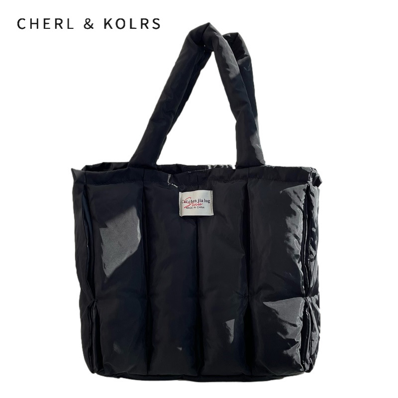 C&K New lightweight bag Soft and comfortable tote bag Collapsible high-capacity pack Shoulder computer bag