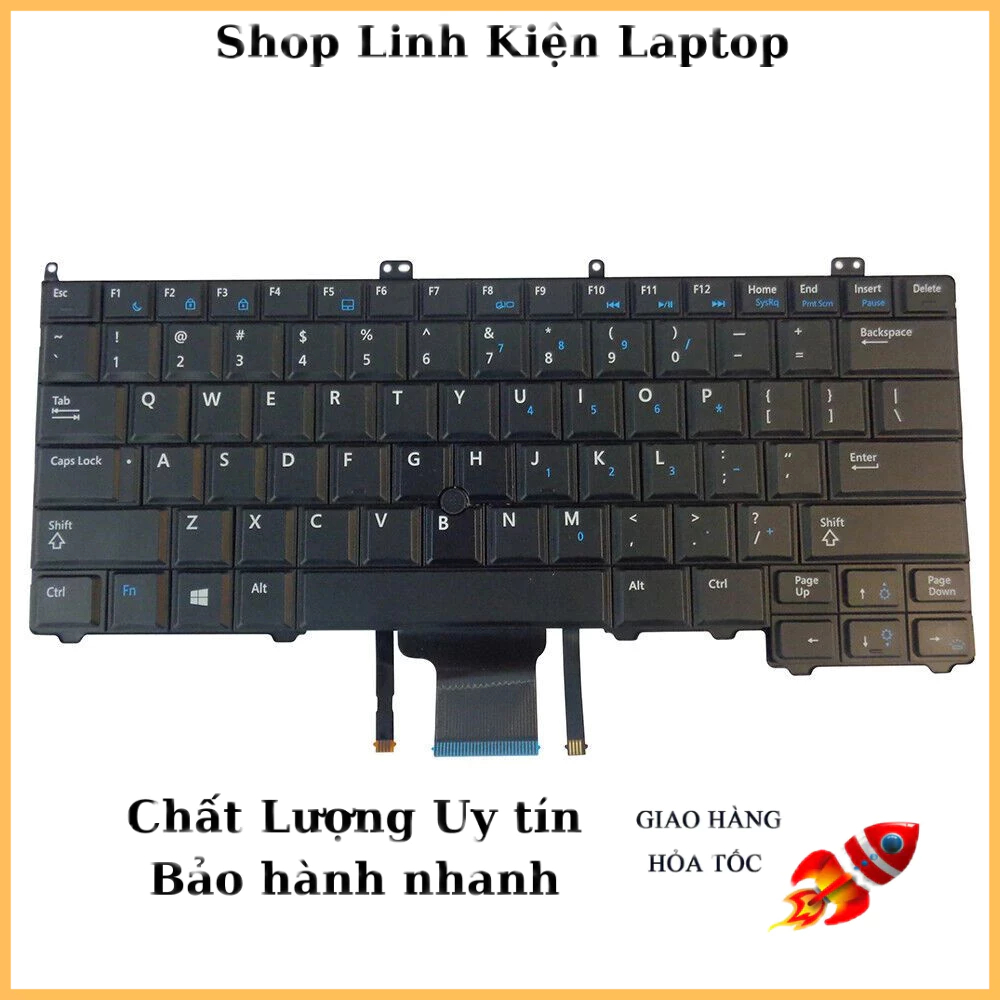 Bàn Phím Laptop Dell Latitude 12 14 E7240 E7440
