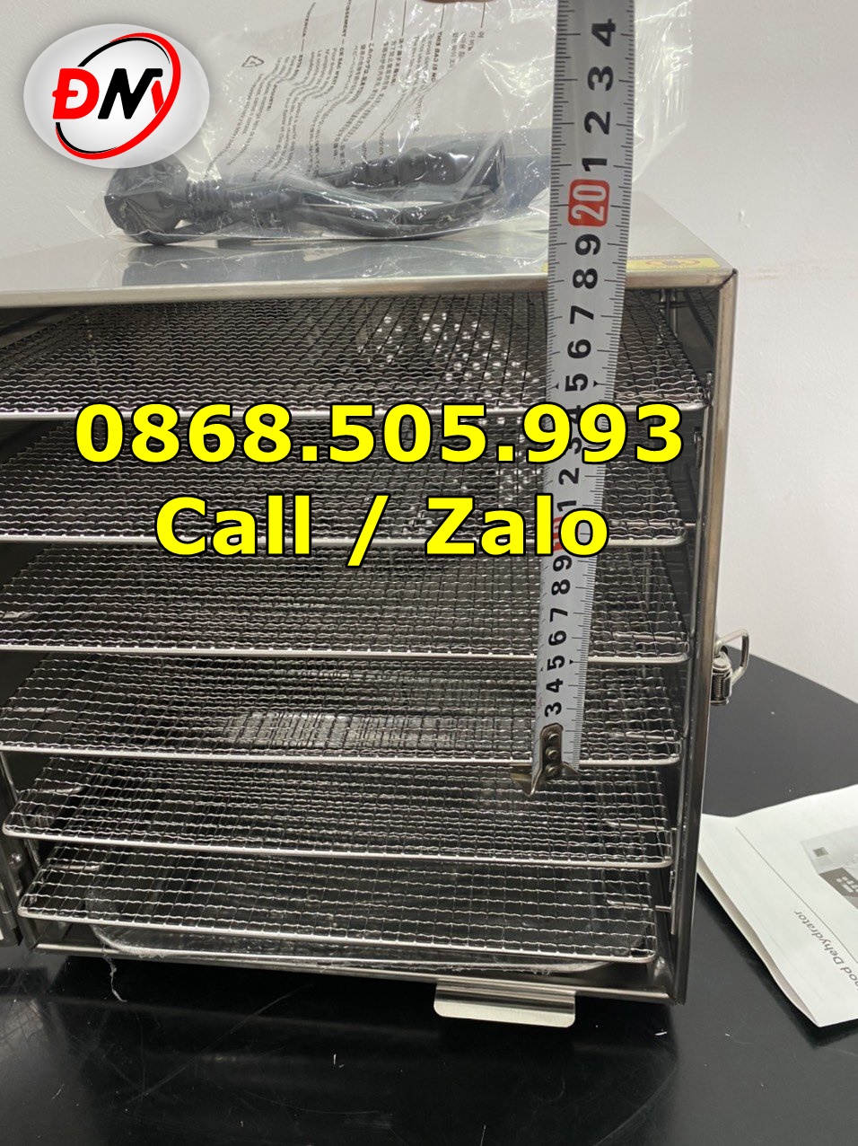 Máy sấy thực phẩm trái cây cao cấp 6 khay