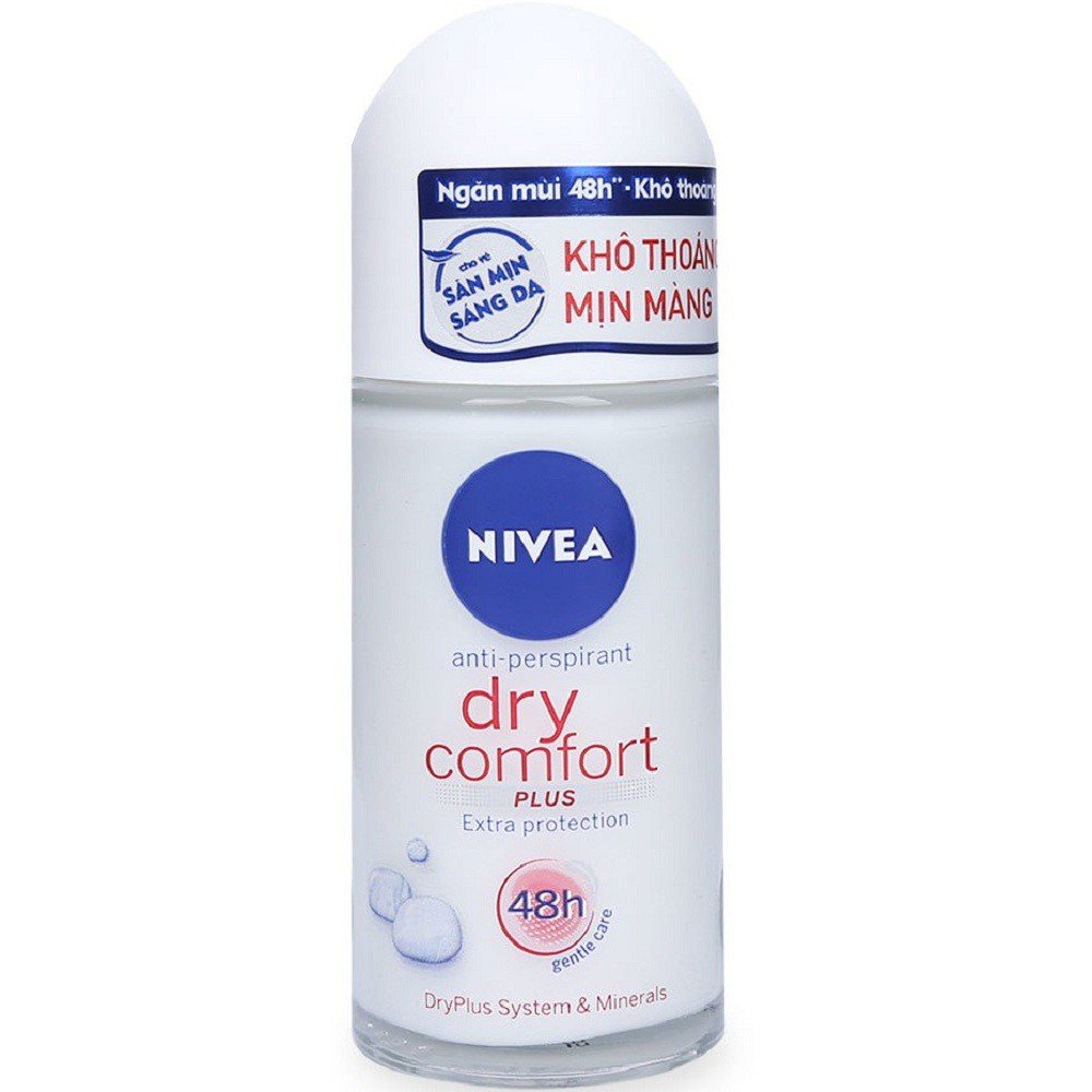 Lăn Khử Mùi Nữ Khô Thoáng Nivea 50ml