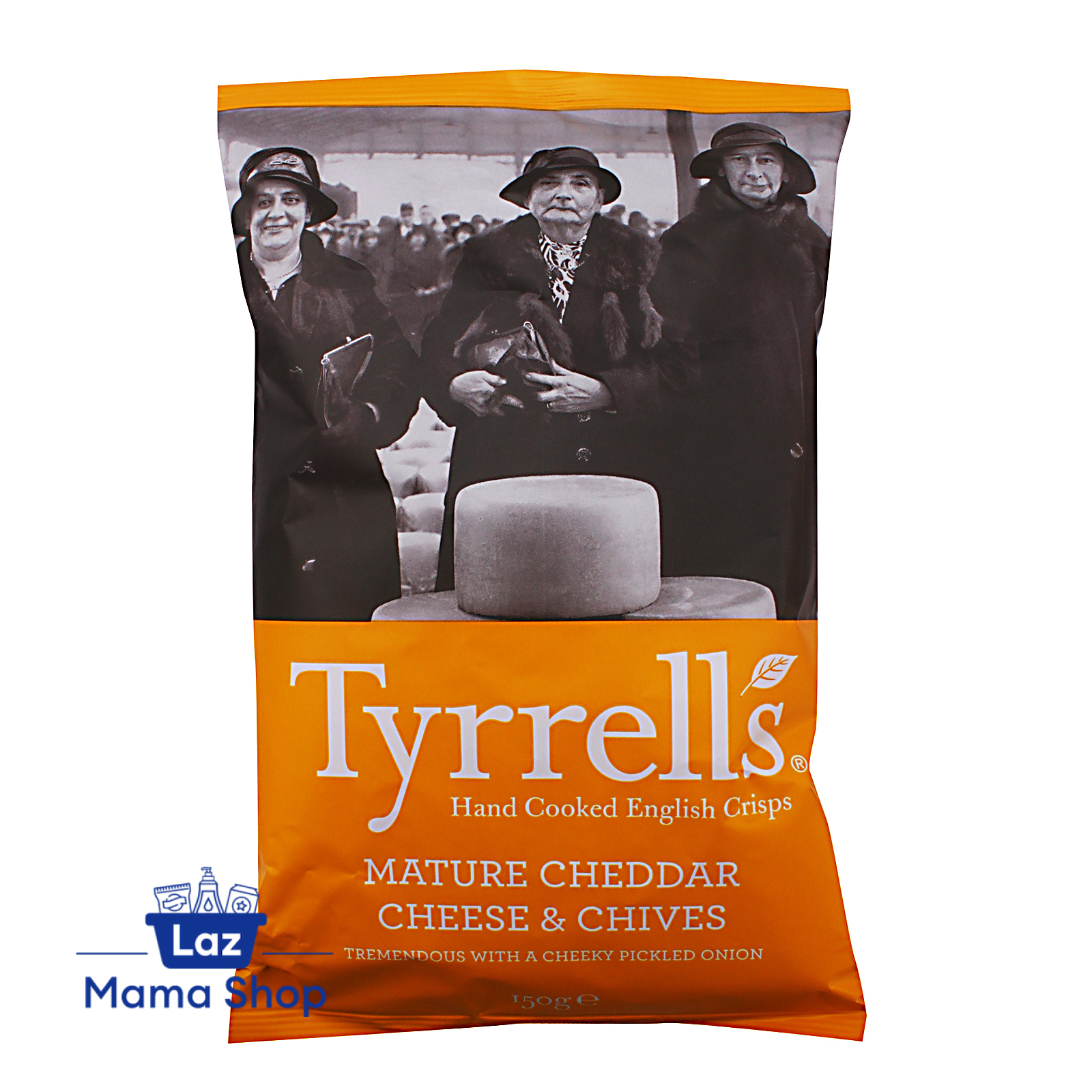 Tyrrell's Mature Cheddar And Chives Crisps (Laz Mama Shop
