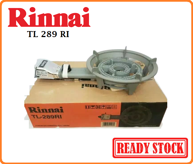 RINNAI TL 289 RI Kompor Gas 1 Tungku Kompor Komersil Low Pressure ORIGINAL  RINNAI KOMPOR PEDAGANG | Lazada Indonesia