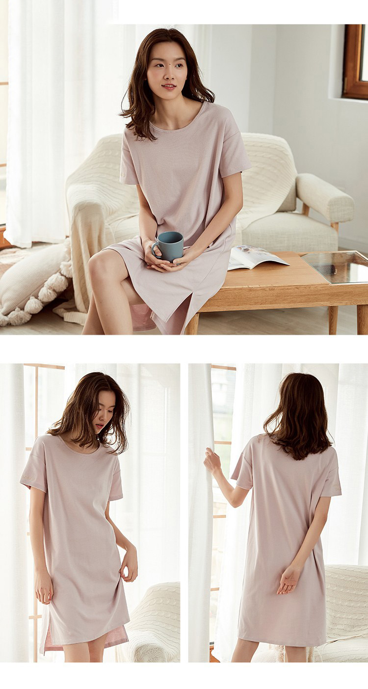 ĐẦM THỜI TRANG TAY NGẮN XẺ TÀ