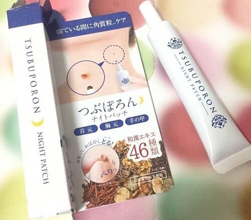 KEM TRỊ MỤN RUỒI TSUBUPORON NIGHT PATCH  NHẬT BẢN