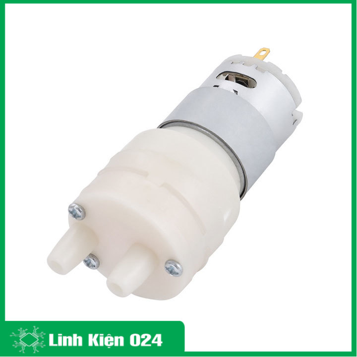 Máy bơm RS385 6-12VDC lưu lượng 1.5-2L/min