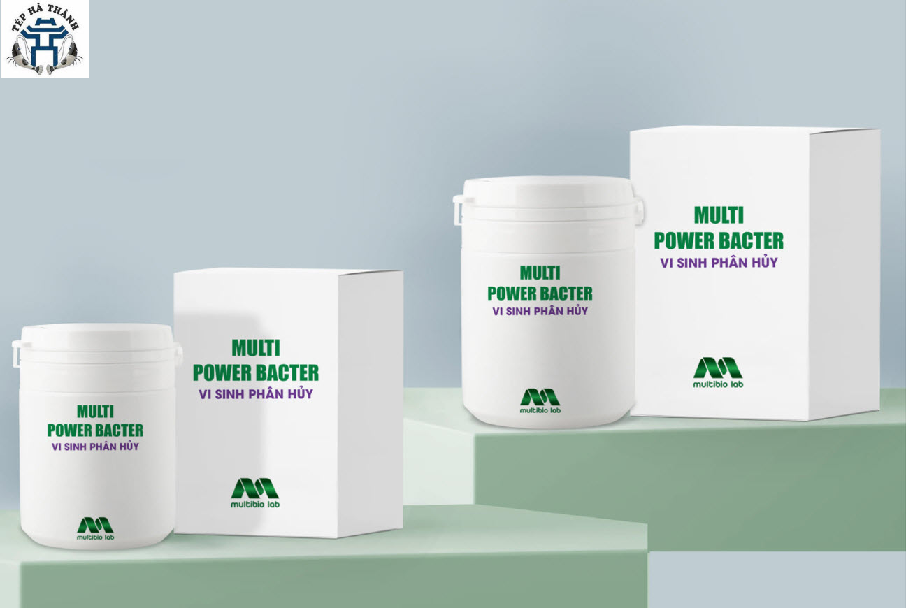Multi power bacter - vi sinh phân hủy phân cá, mùn bã hữu cơ cho bể cá, bể thủy sinh