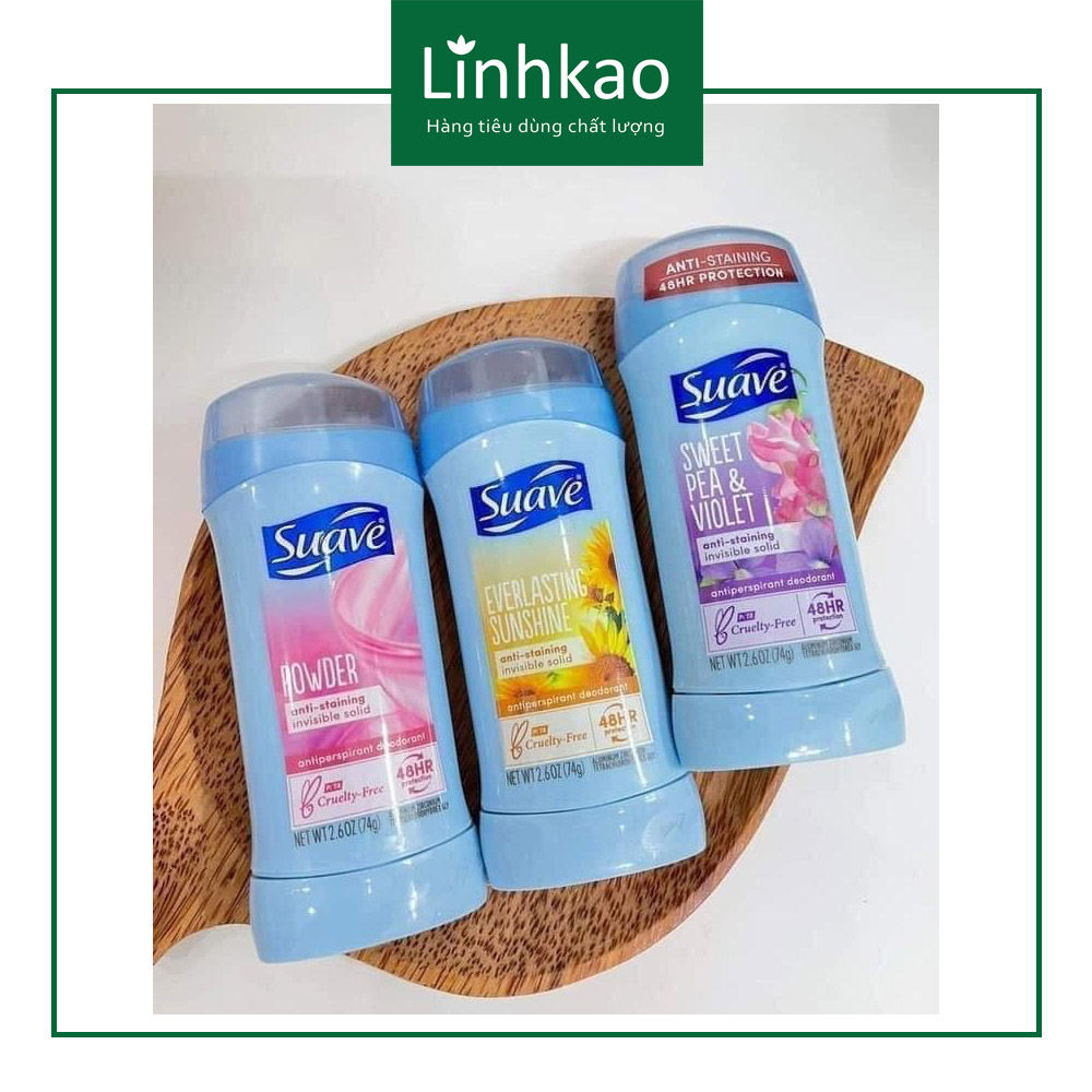 Sáp lăn khử mùi Suave 74g