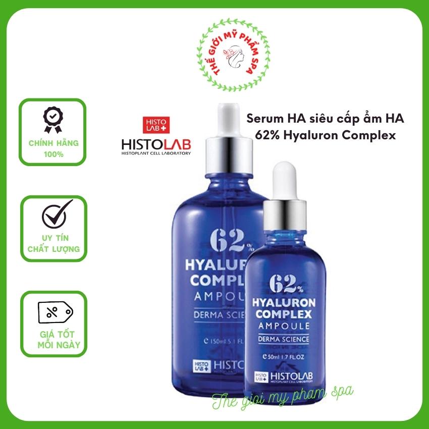 [Histolab+] Serum 62 Histolab Tinh chất ốc sên HA siêu dưỡng ẩm 62% Hyaluron Complex Ampoule Thegioimyphamspa thumbnail
