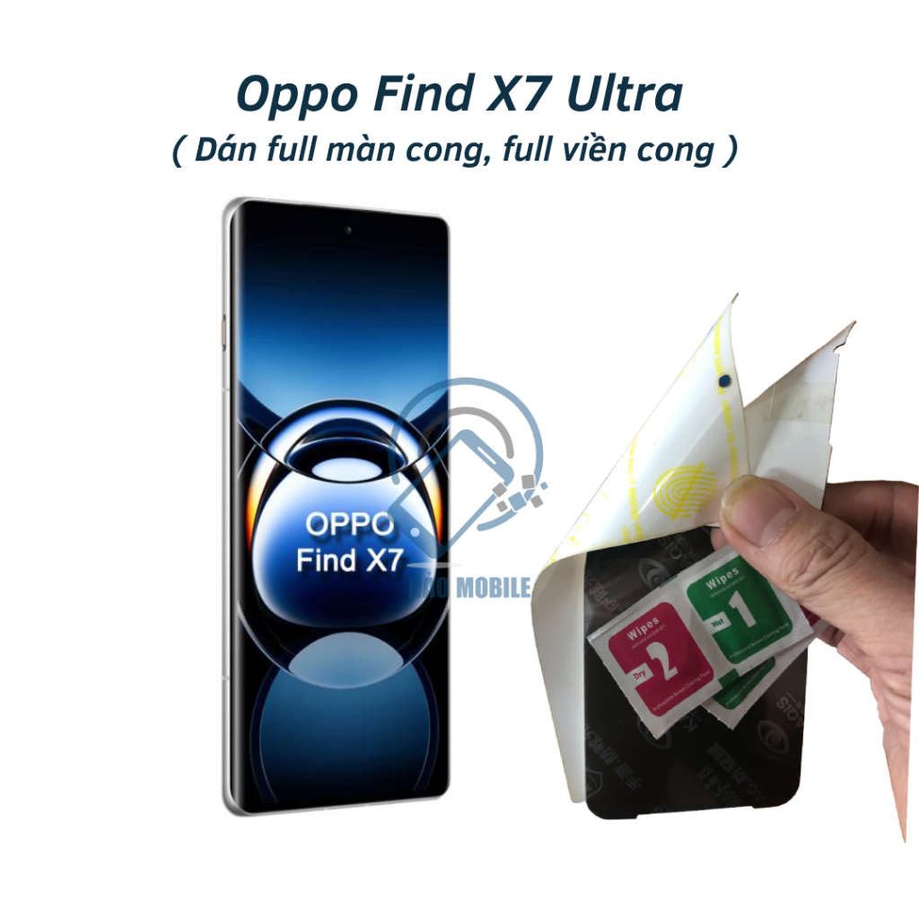 Miếng dán PPF cho Oppo Find X7 Ultra ( trong suốt và chống nhìn trộm ) dán full màn cong