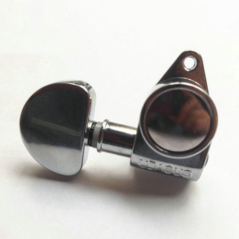 1Set Guitar String Knob String Winder Keys Tuners Machine Heads Fully Enclosed
