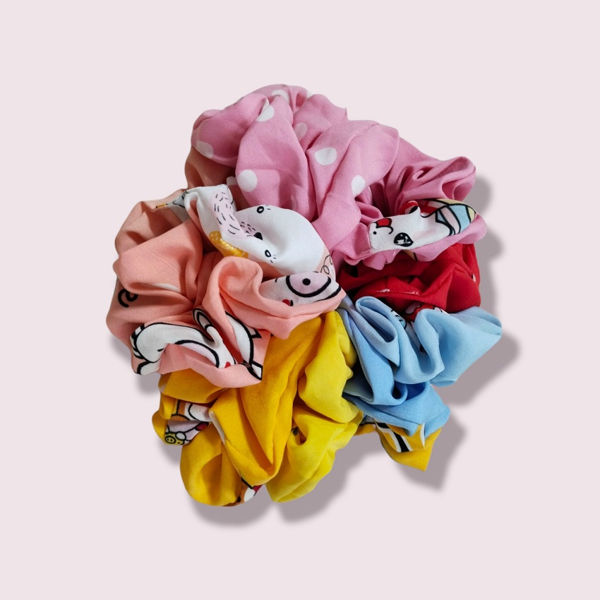 Dây cột tóc nữ Scrunchies