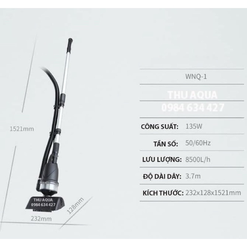 MÁY VỆ SINH HỒ CÁ KOI, HÚT PHÂN CẶN BẨN DƯỚI ĐÁY HỒ