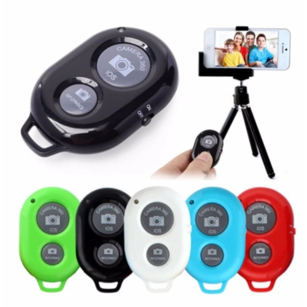 Xả hàng - Remote Chụp Ảnh Cho Điện Thoại Bluetooth Shutter -Dc1252