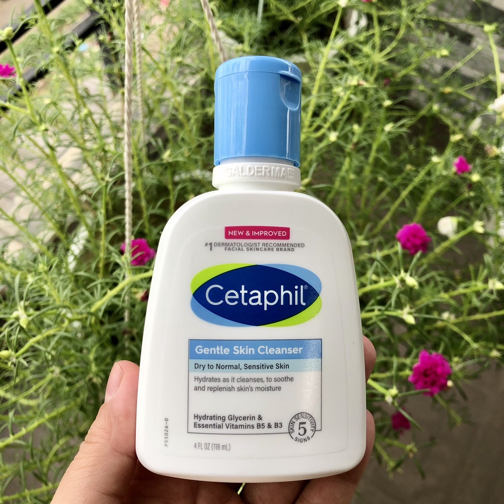 Sữa rửa mặt CETAPHIL gentle skin cleanser (118ml-591ml)
