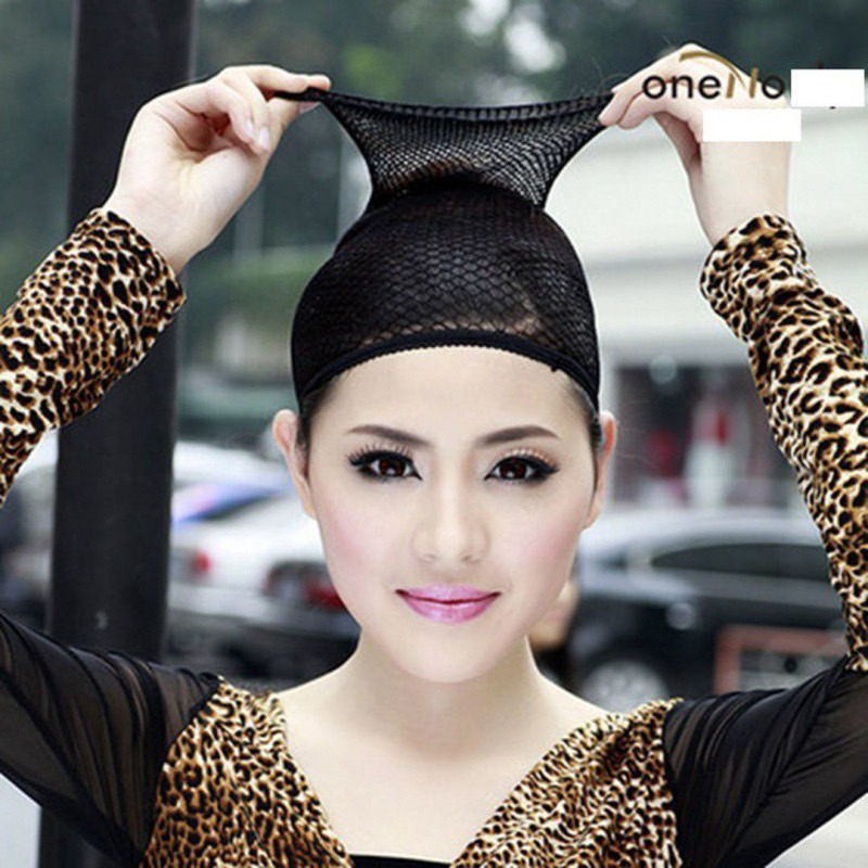Set 2 Mũ lưới trùm đầu đội tóc giả BLINK HAIR