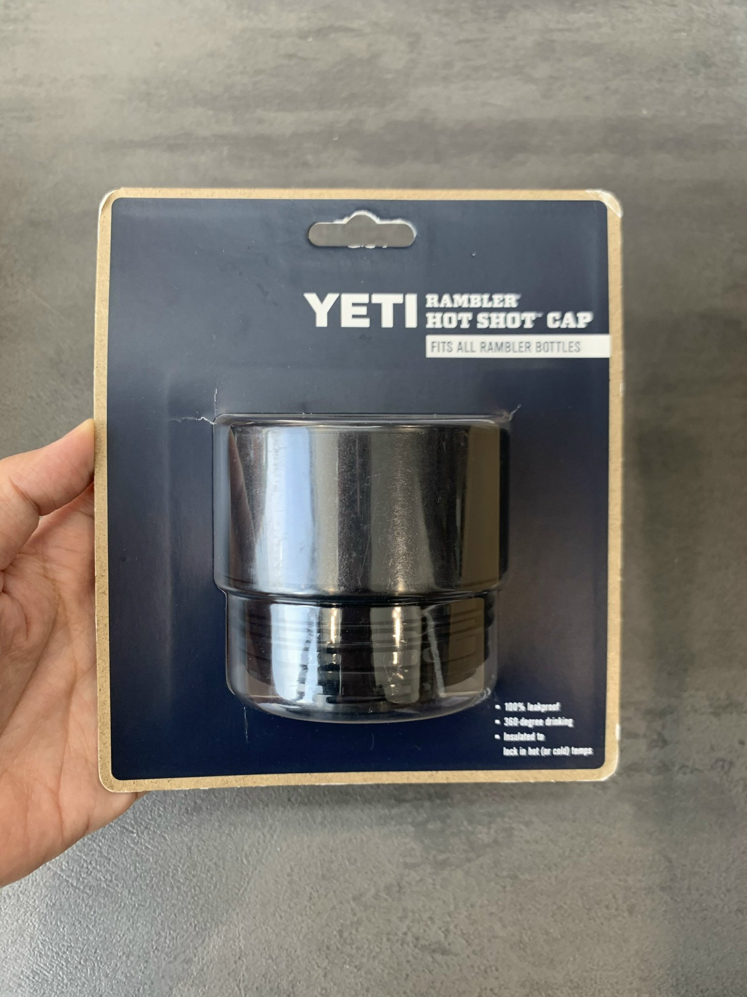 Yeti original accessories (Hotshot, straw cap and magslider S,M,L)