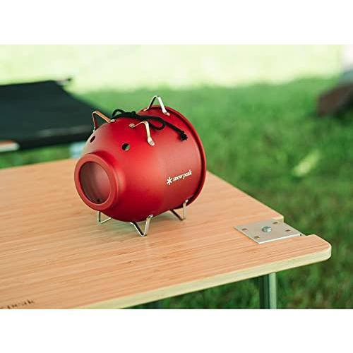 🇯🇵 snow peak FES-087RD Aluminum Mosquito Pig Coil in Red ที่
