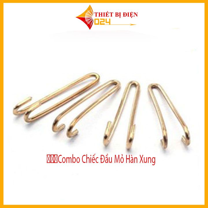 Combo Chiếc Đầu Mỏ Hàn Xung bộ 10 chiếc bộ 5 chiếc