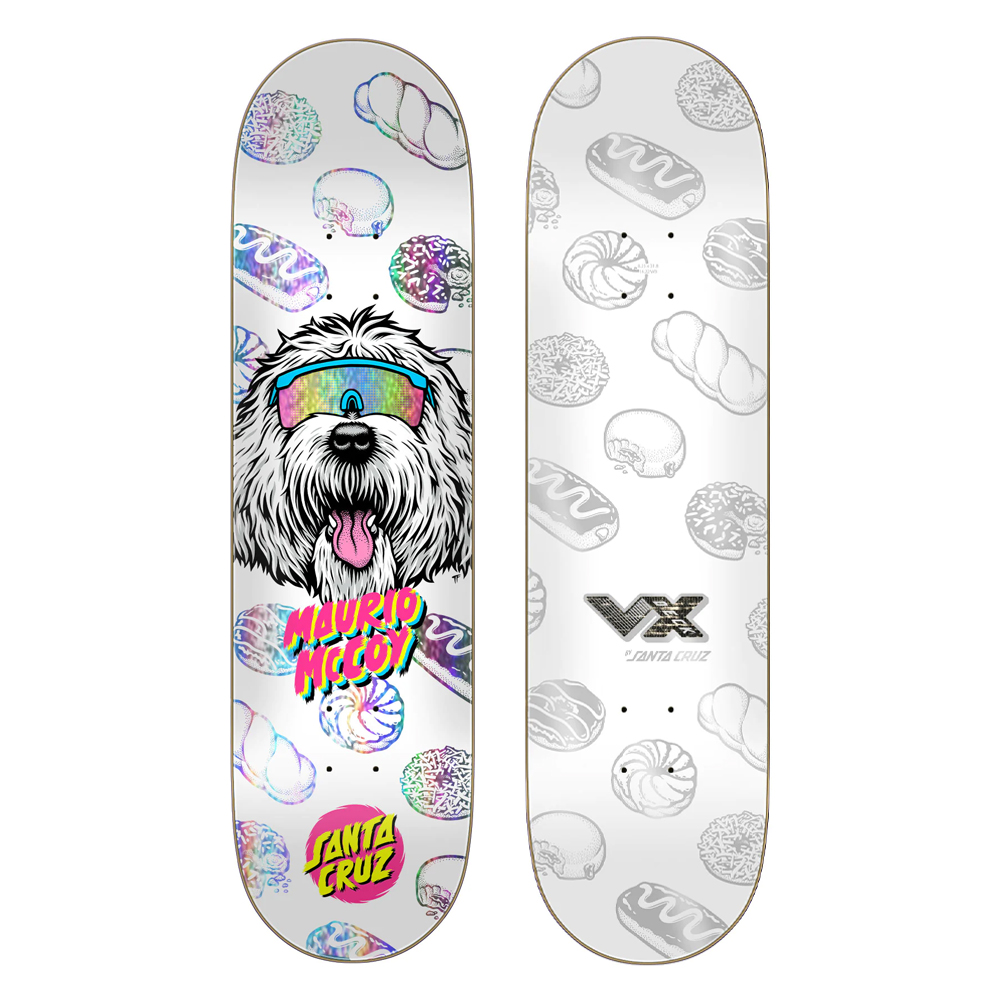 McCoy Donut Dog VX 8.25in  Santa Cruz Skateboard Decks