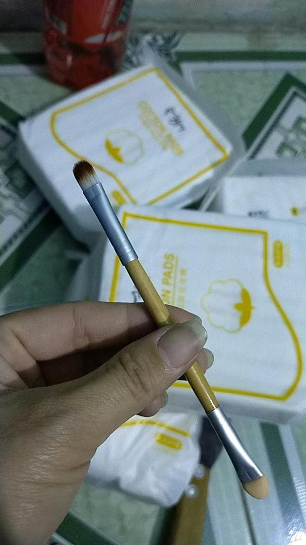 [FREE SHIP] Cọ Trang Điểm - Cọ Đánh Phấn Mắt 2 Đầu Tiện Dụng