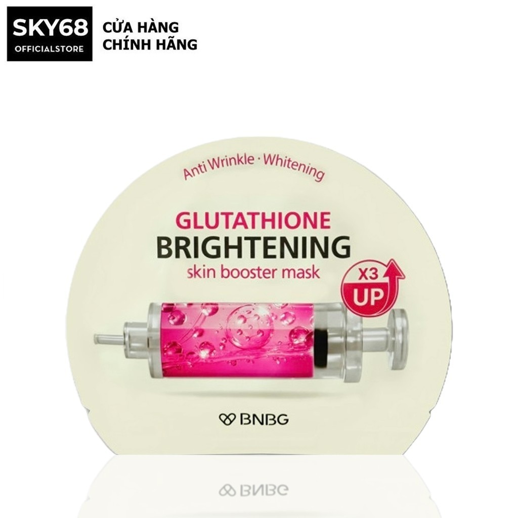 Mặt Nạ Truyền Trắng BNBG Glutathione Brightening SkinBooster Mask 30ml - Glutathione