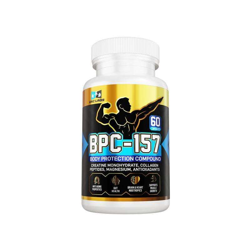 bpc 157 vs creatine Peptide Capsules- BPC-157 Blend with Monohydrate, Collagen Peptides Gluten Free | 60 Capsules Fitness Healthy Size:1 Shot