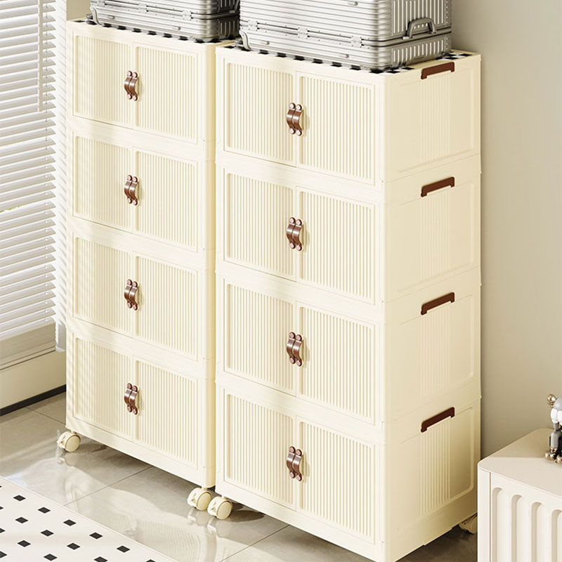 Storage cabinets: folding, multi-layered large toy cabinets, save space,storage cabinets, Plastic,snack cabinets, storage boxes, household lockers, and organizing boxes