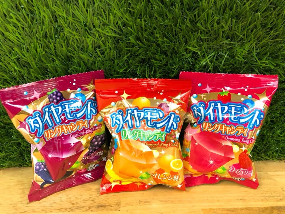 [LẺ 1 CÁI] Kẹo Nhẫn YaoKin Diamond Rings Candy Nhật Bản
