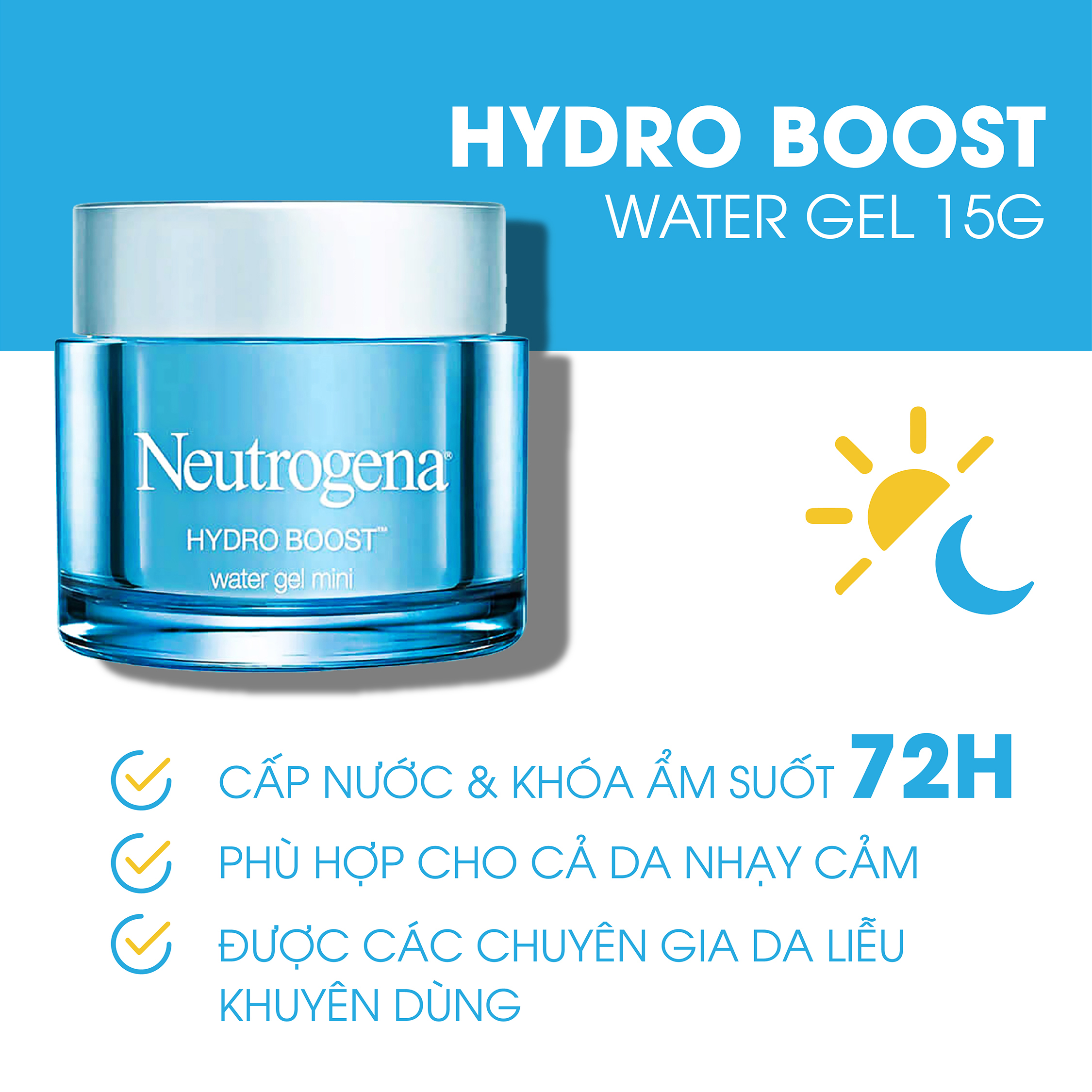 [ CHÍNH HÃNG ] Kem Dưỡng Ẩm Cấp Nước NEUTROGENA Hydro Boost Cream 50ml