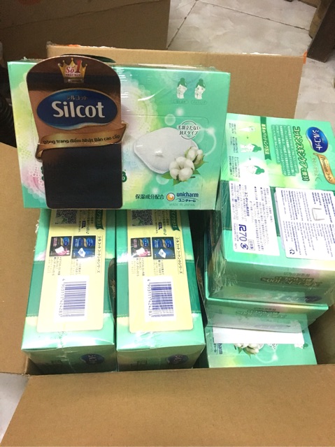 Bông Tẩy Trang Silcot Cao Cấp 66 Miếng