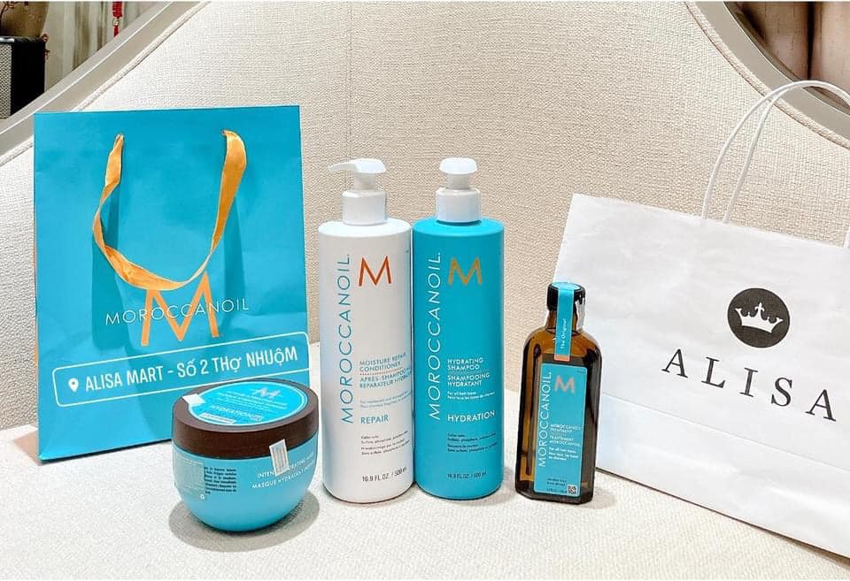 Set gội xả dưỡng Moroc - ALISA
