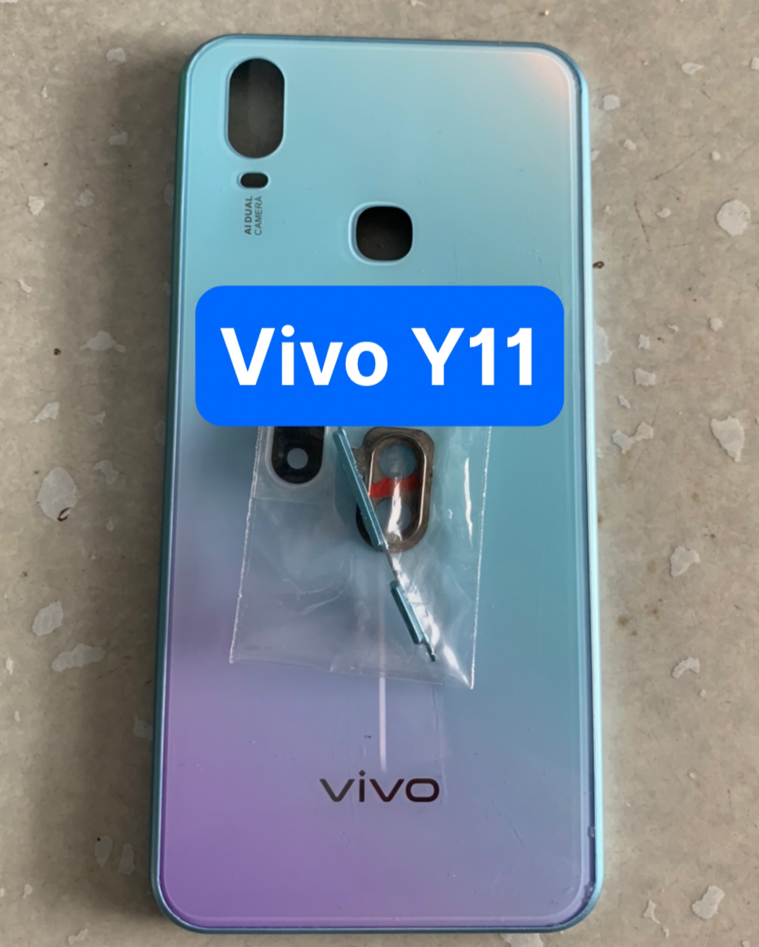 lưng vỏ zin vivo Y11 (kèm khay sim)