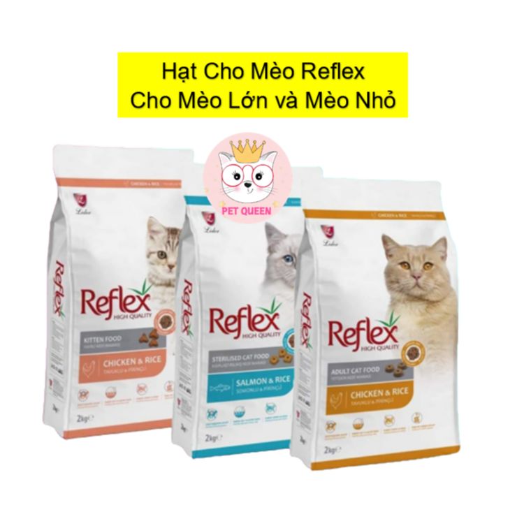 Hạt Reflex Cho Mèo Túi 2kg, Thổ Nhĩ Kỳ