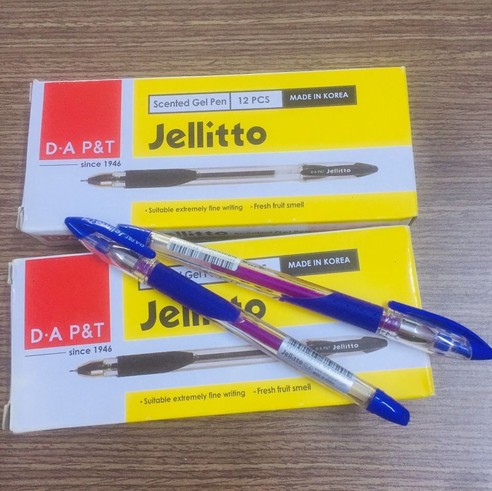 Hộp 12 Bút gel D.A P&T Jellitto 0.4mm